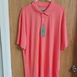PGA Tour Coral Polo Shirt